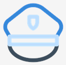 police,hat
