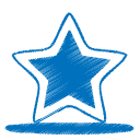 blue,bookmark