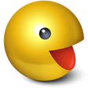 cute,games,pacman,smiley,yellow
