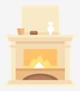 fireplace