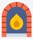 fireplace