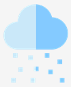snowing