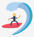 surfing