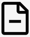 file,minus