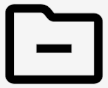 folder,minus