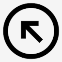 circle,arrow,top,left