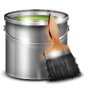 bucket,green,paint,painting
