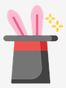 magician,hat