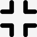 exit,fullscreen,interface,minimize,shrink