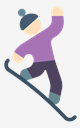 snowboarding