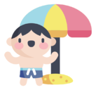 sun,umbrella