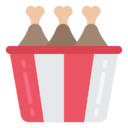 chicken,bucket
