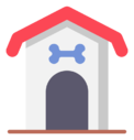 dog,house