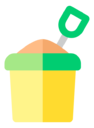 sand,bucket