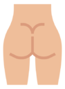 buttocks