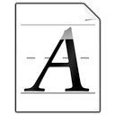 document,font