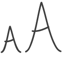 a,fonts