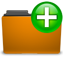 add,folder,new,orange