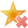 delete,star