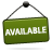 available,sign