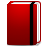 moleskine,red