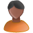 black,male,orange,user