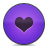 button,heart,love,violet