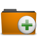 add,archive,folder,orange,to