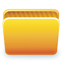 folder,open,orange