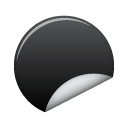 black,sticker