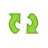 arrow,arrows,clockwise,double,y