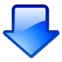 arrow,blue,download