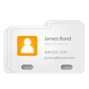 contact,james,bond,vcard