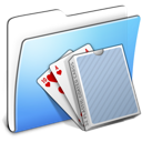 aqua,card,deck,folder,smooth