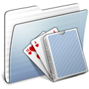 card,deck,folder,graphite,stripped