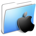 apple,aqua,folder,smooth