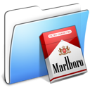 aqua,folder,marlboro,smooth