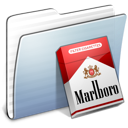 folder,graphite,marlboro,stripped