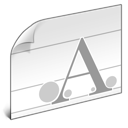 document,font