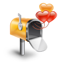 box,hearts,mail