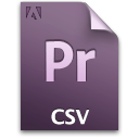 csv,document,file,pr