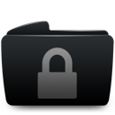black,folder,lock