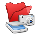 cameras,folder,red,scanners