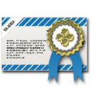 certificate,mail,safe