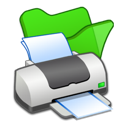 folder,green,printer