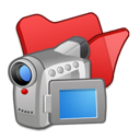 folder,red,videos