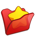 favourite,folder,red