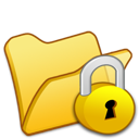 folder,locked,yellow