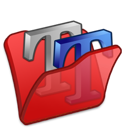 folder,font2,red