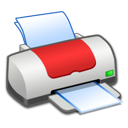 printer,red